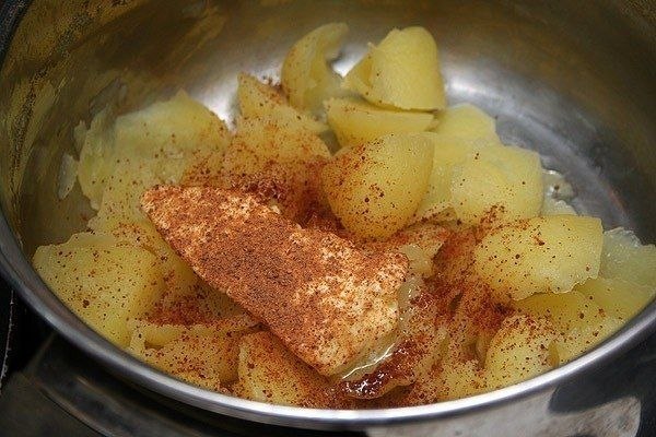 запеченный картофель